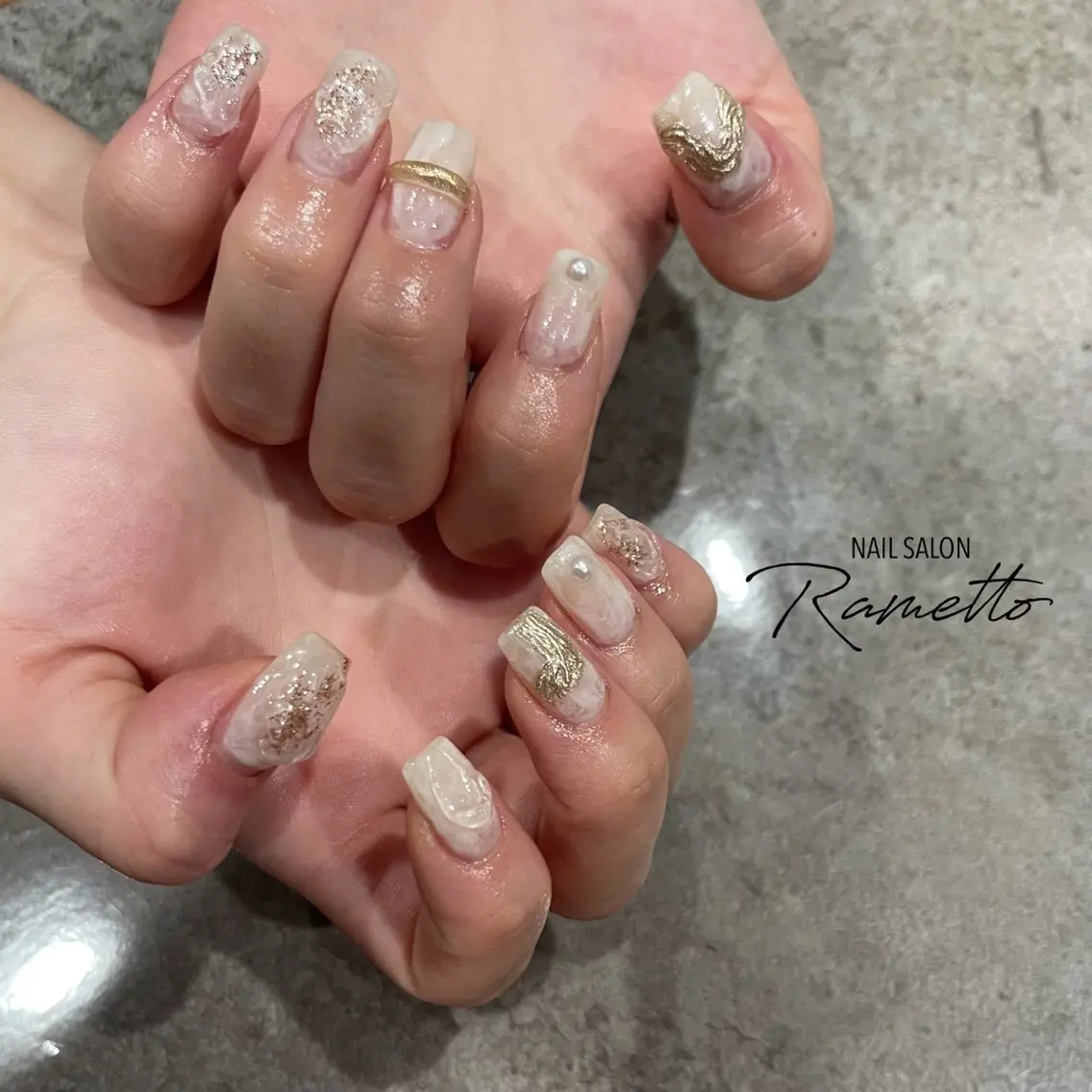 ネイル ハンドネイル NAILSALON Ramettoのネイルデザイン
