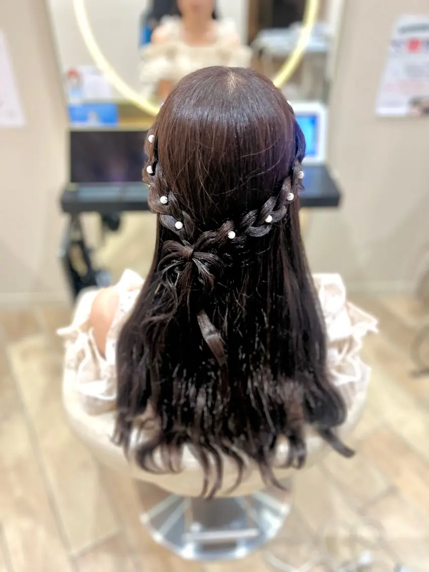 ロング 透明感カラー🫧/ アレンジ/ayanoのヘアスタイル