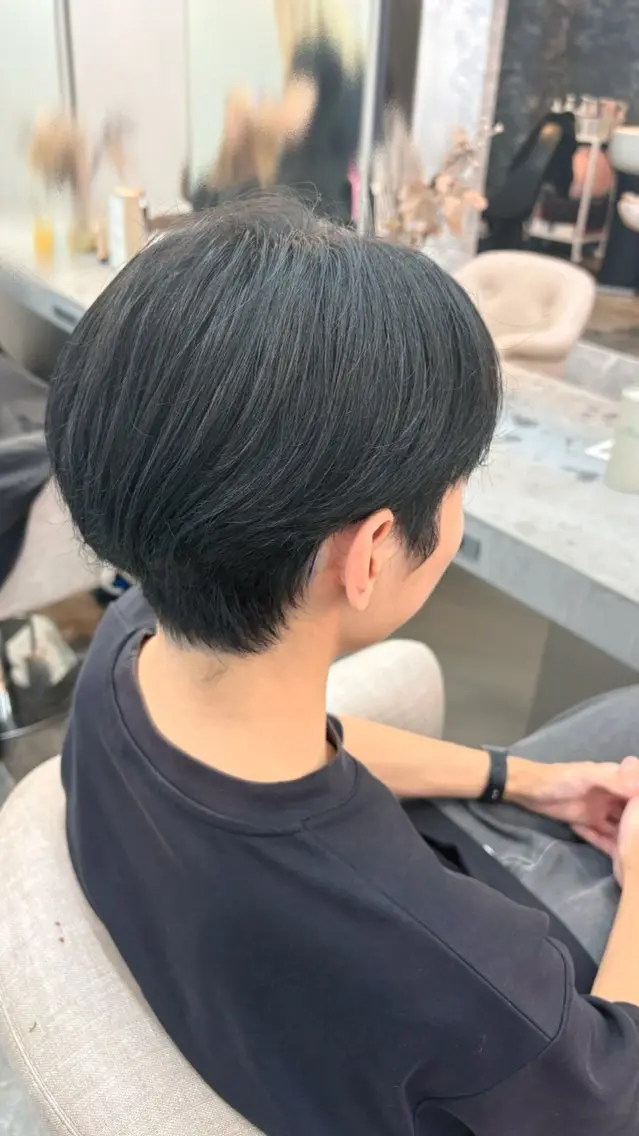 カラー メンズ 🫧Maho【浦和】 艶カラー/ヘアメ🫧のヘアスタイル