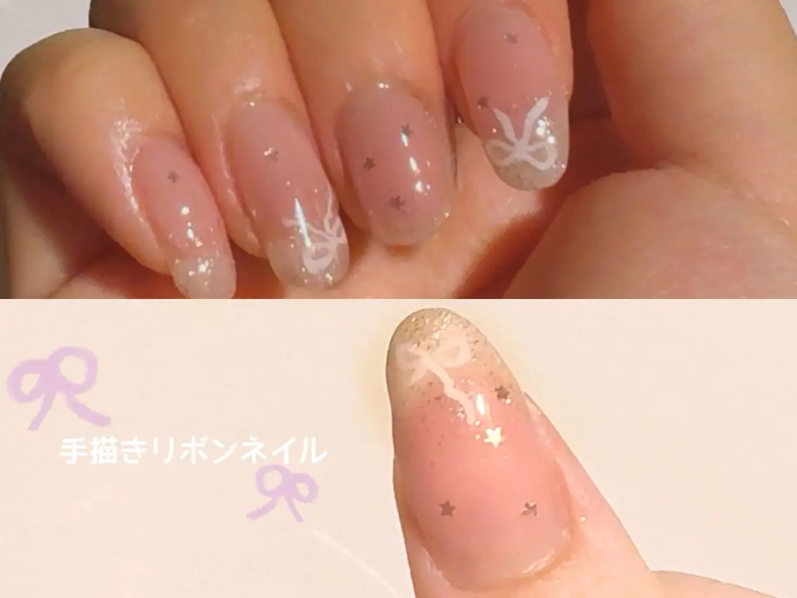 ネイル ジェルネイル 氷ネイル・うるうるネイル キラキラネイル オフィスネイル 万沙羅 (まさら)のネイルデザイン