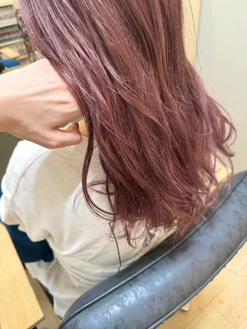 ロング カラー メンズカットモデル /金川なづなのヘアスタイル