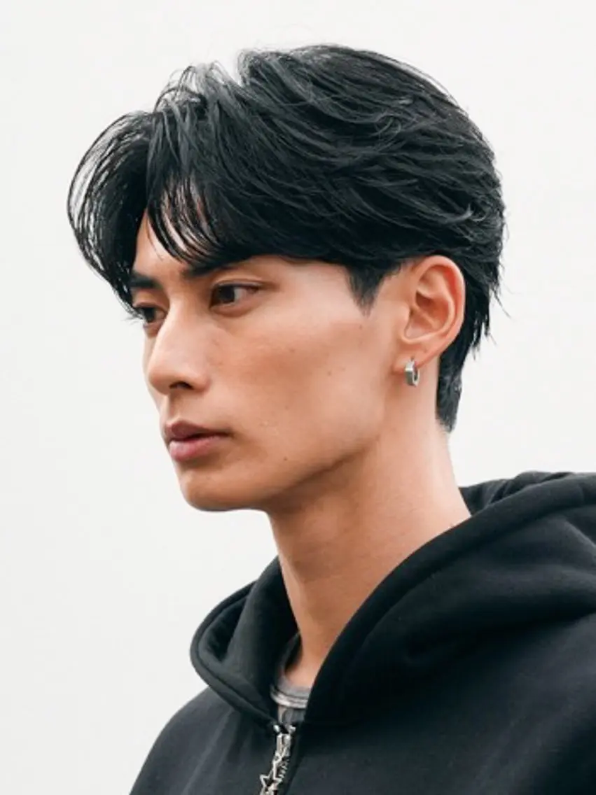 ショート パーマ メンズ メンズパーマ ニュアンスパーマ fifth 高浜　和翔のヘアスタイル
