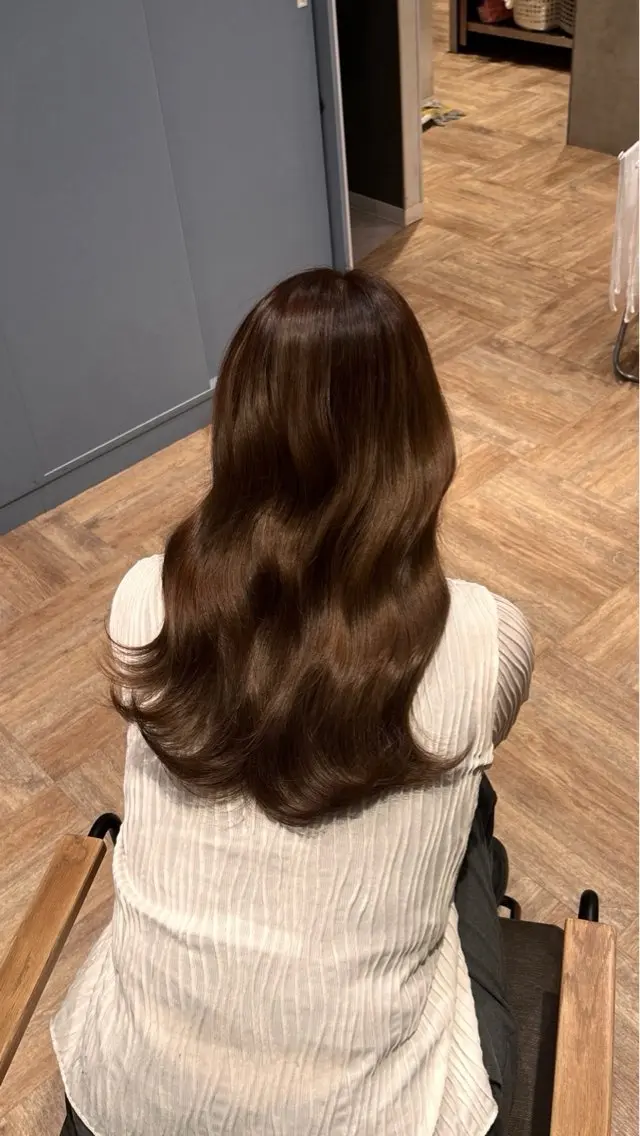 ロング 稲井 天織のヘアスタイル