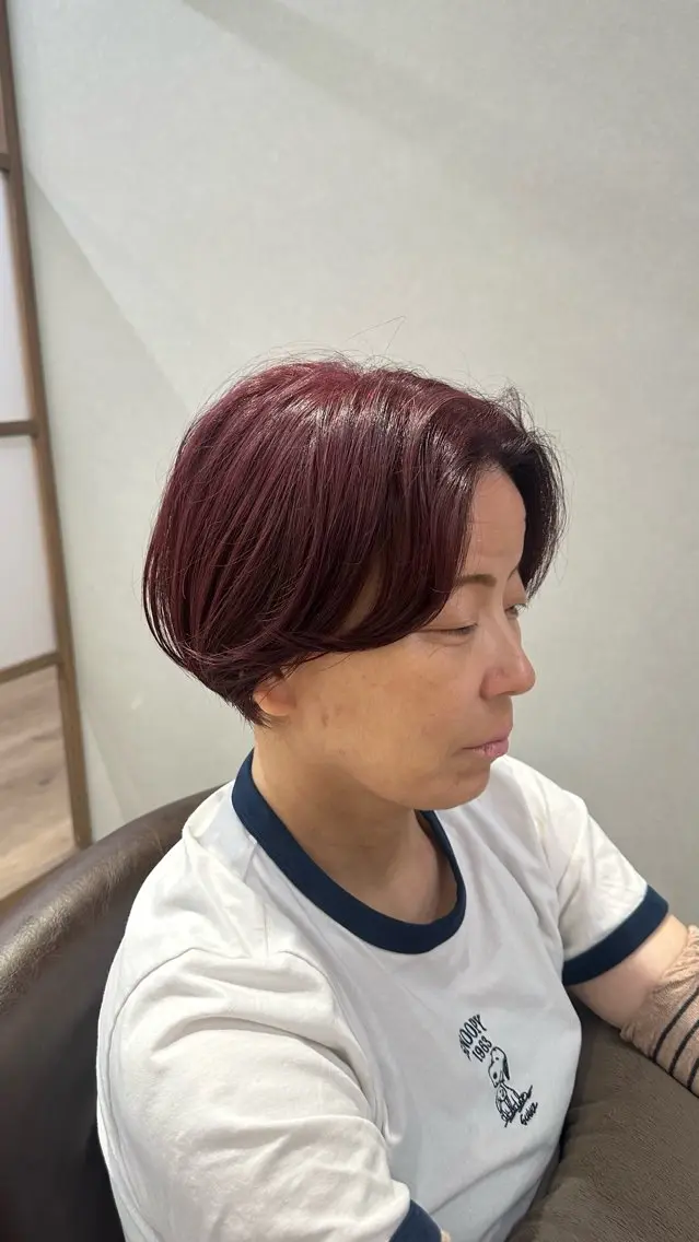 ショート 卒業式のヘアスタイル 髪質改善 ショートヘア アスナ /本日空きあり◎のヘアスタイル