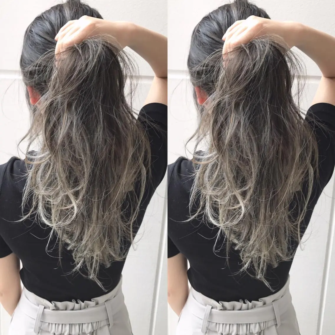 ロング カラー ヘアアレンジ ヘアカラー トリートメント 縮毛矯正 髪質改善寺坂雄飛💐のヘアスタイル
