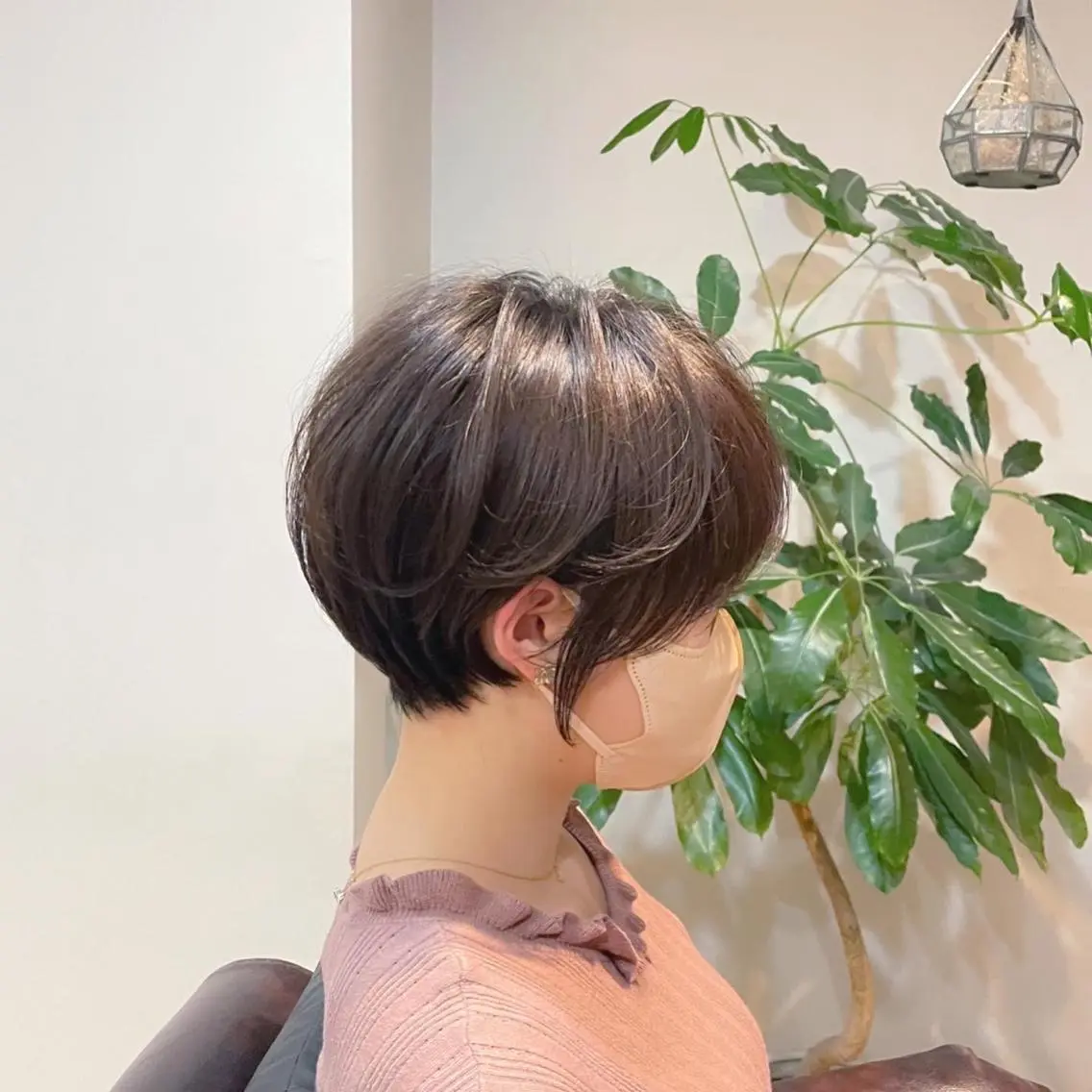 ショート ショートボブ ハンサムショート 丸みショート ボブ くびれヘア 💎桑原勇志/ ショート/ハイトーンのヘアスタイル