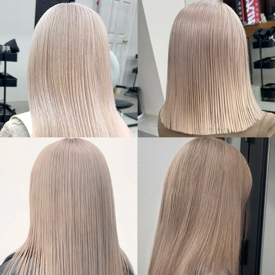 ✨🧡ミニモ学割1日でハイトーンにしたい方🧡✨2回ブリーチ➕カラー➕クイックトリートメントの写真