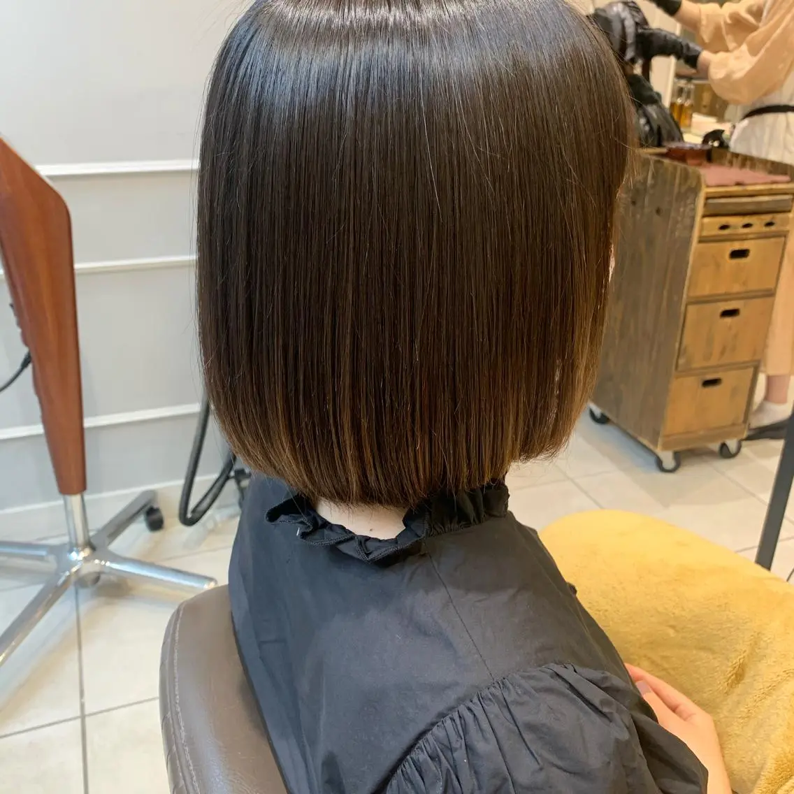 ミディアム トリートメント 髪質改善/縮毛矯正 🎀小林 唯 🎀のヘアスタイル