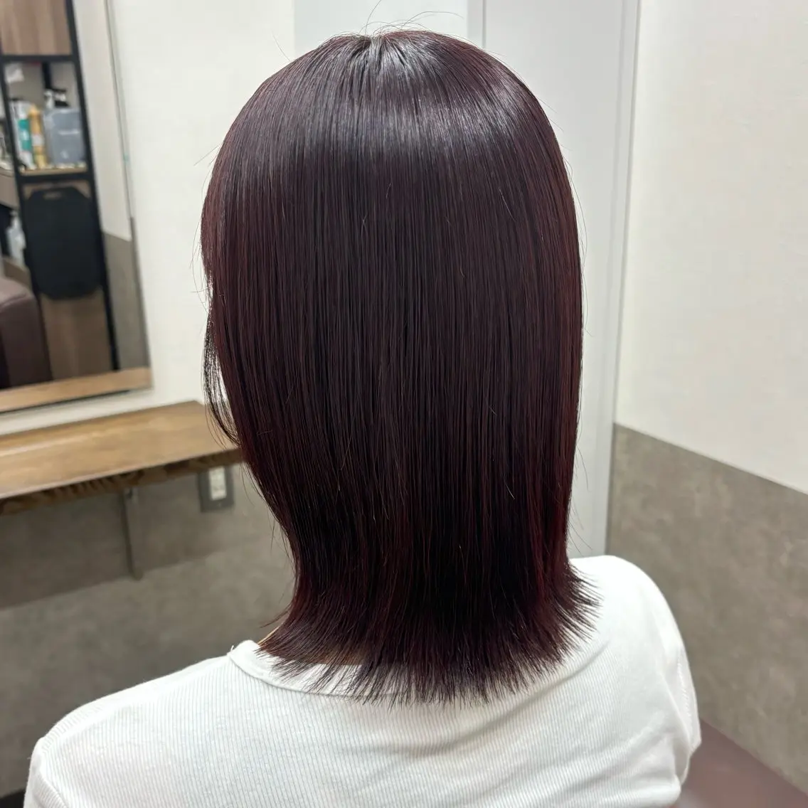 ミディアム 渡部 喜子のヘアスタイル