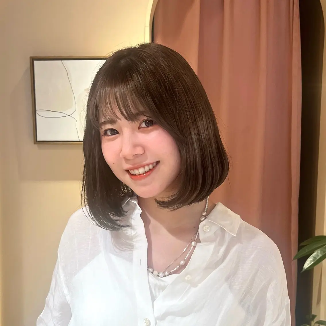 ショート カラー ヘアカラー トリートメント ヘッドスパ coyumi / 𝘦 𝘮 𝘶のヘアスタイル