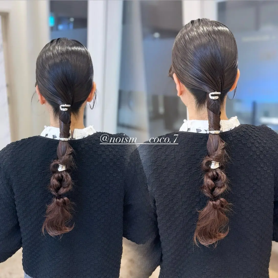 ロング ヘアアレンジ ヘアセット マツエク/ヘアセット 心愛のマツエク・マツパデザイン
