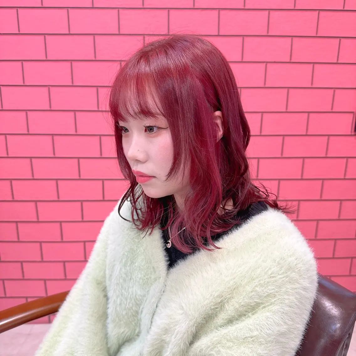 セミロング カラー バレイヤージュ ブリーチ ケアブリーチ ダブルカラー イヤリングカラー ヘアカラー トリートメント ブリーチの神 KYONのその他イメージ