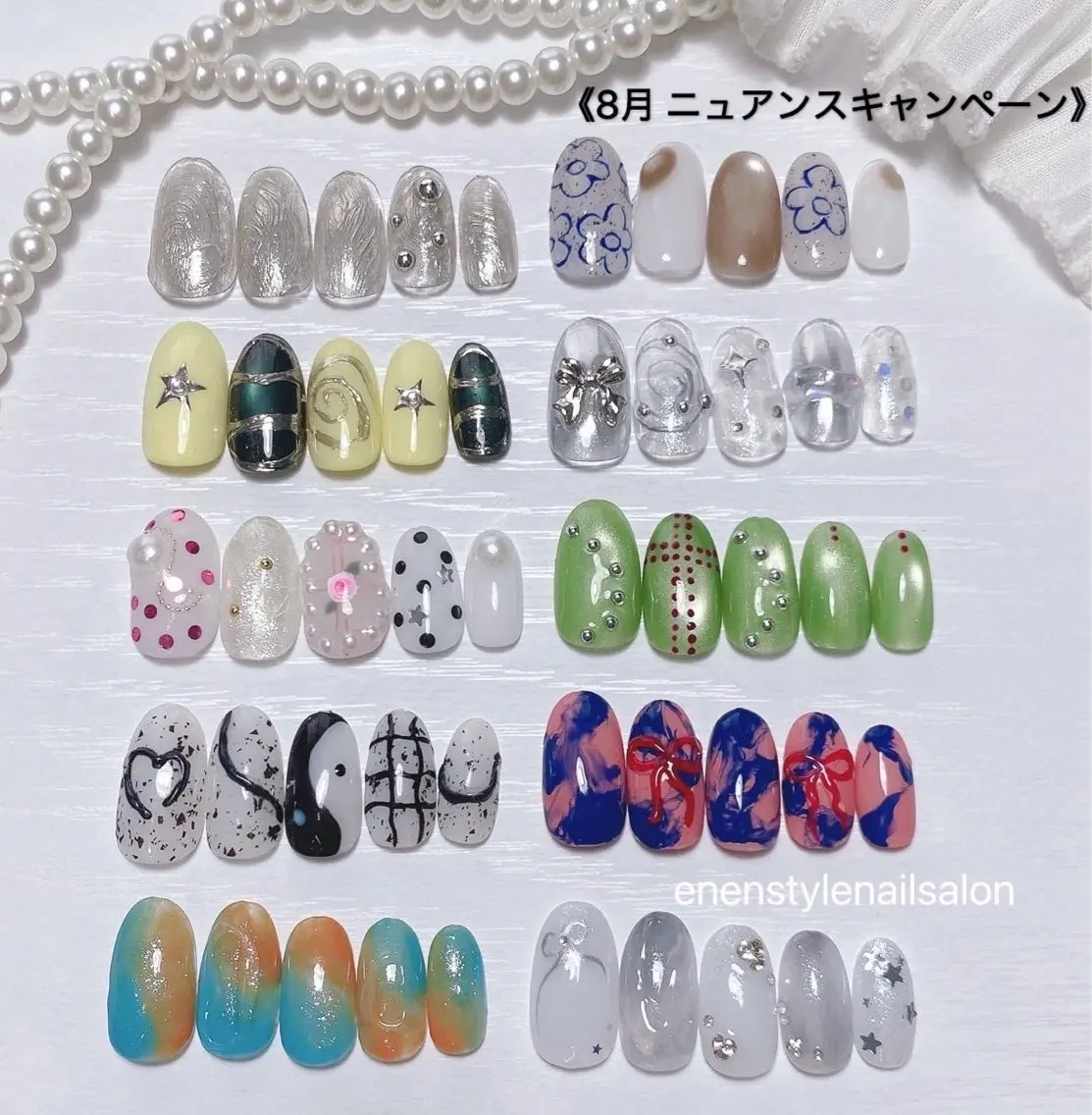 ネイル ハンドネイル 🐾enen style 🐾のネイルデザイン