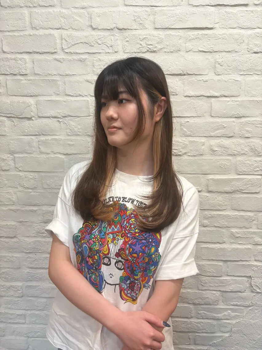 ロング カット トリートメント 🌼Kana縮毛矯正 /似合わせカット🌼のヘアスタイル
