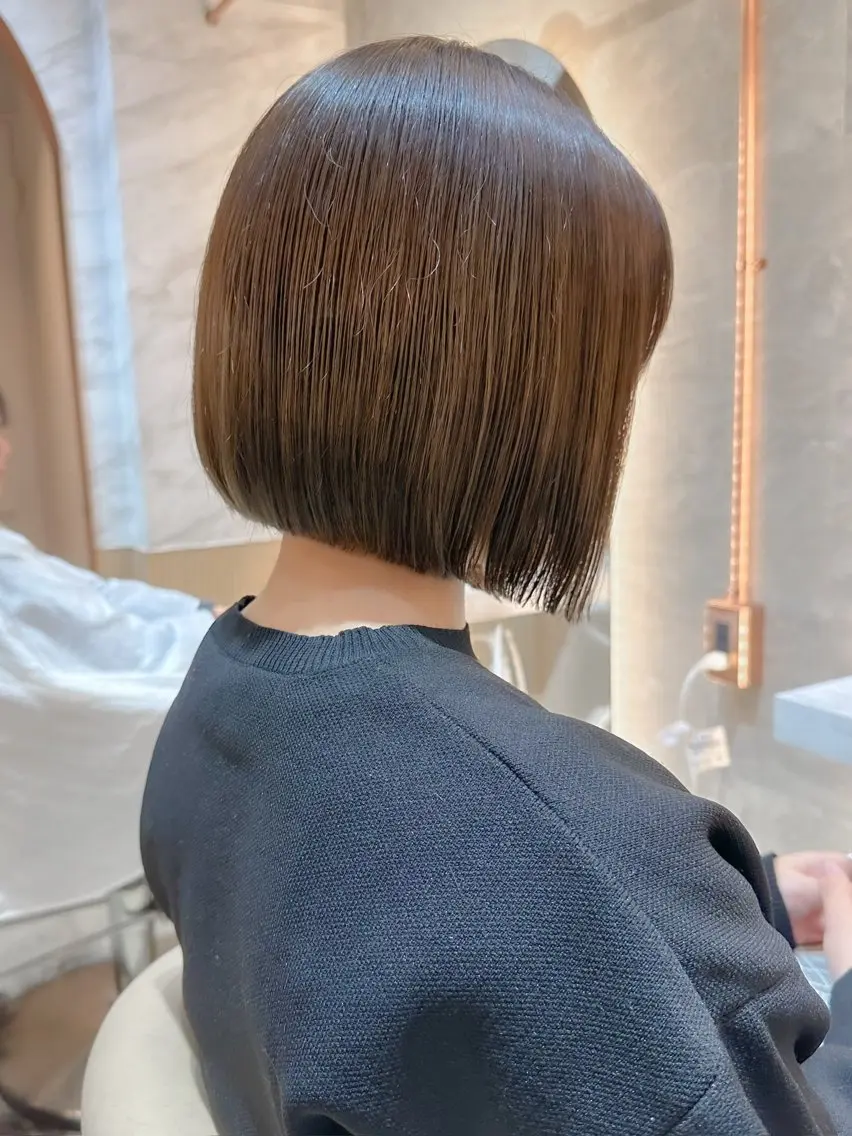 ショート カット ヘアカラー トリートメント ボブ/ショート/ 縮毛矯正⚜️工藤昴のヘアスタイル