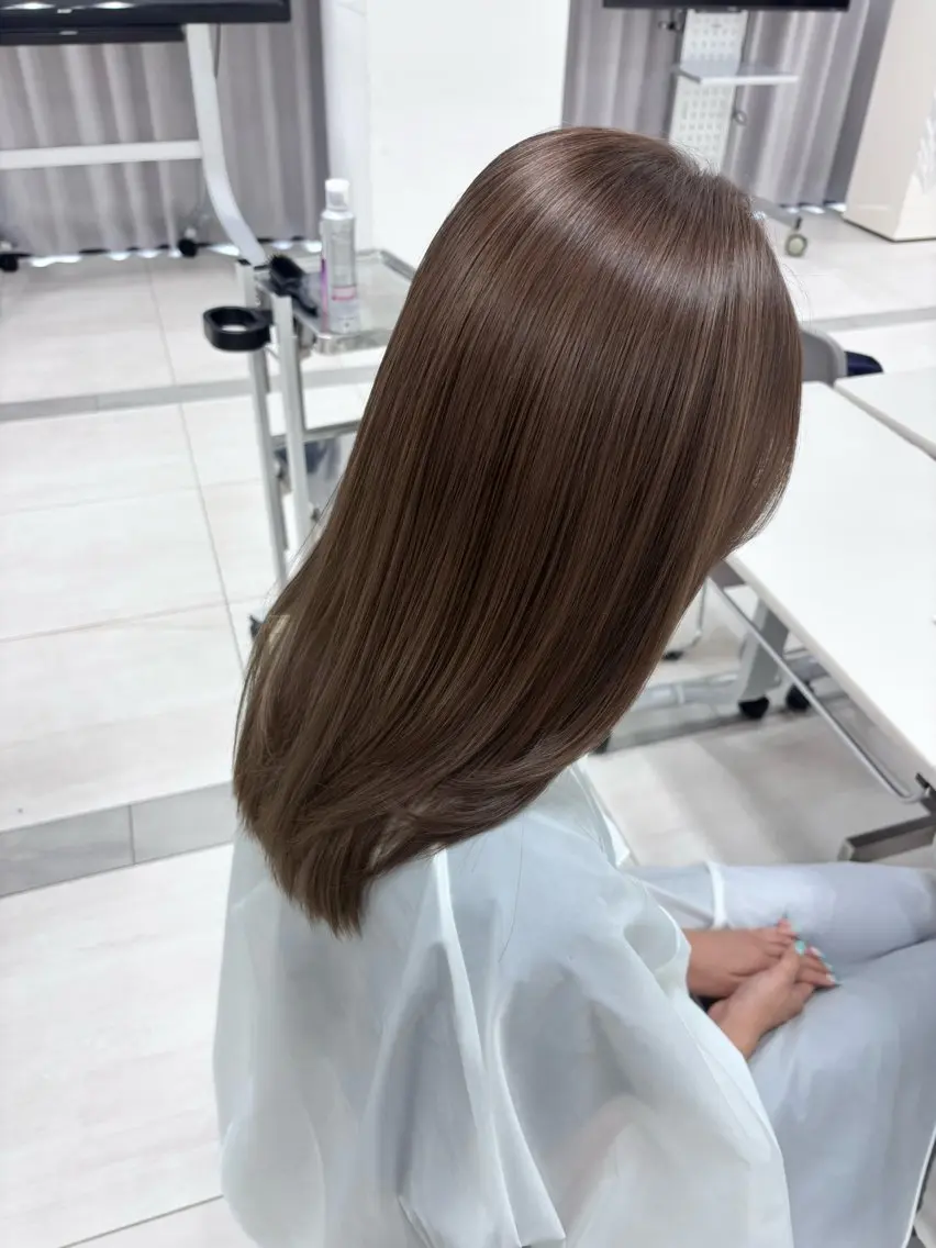 カラー ヘアカラー 髪質改善× 艶カラー／nikoのヘアスタイル