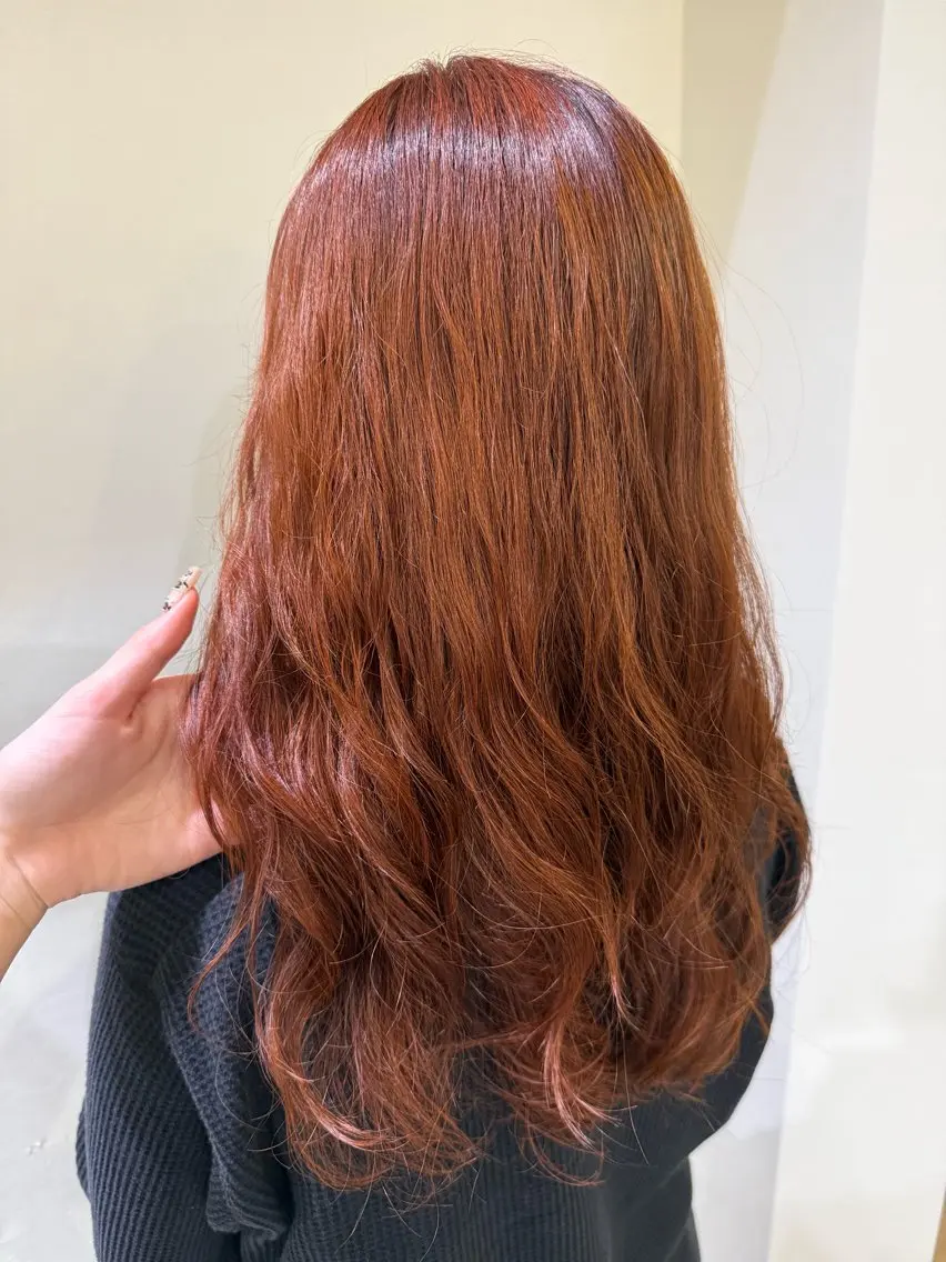 セミロング ヘアカラー 望月 美玲のヘアスタイル