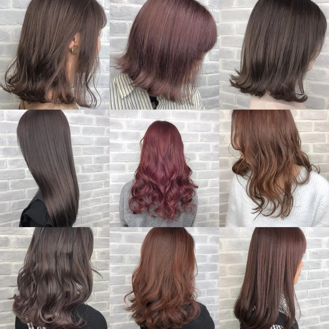 セミロング カラー ピンクカラー 【透明感、艶髪】西村 有司のヘアスタイル