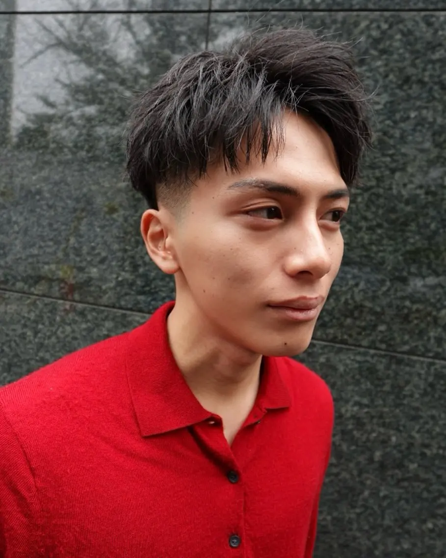 メンズ 刈り上げ カット 渋谷メンズ特化 佐橋世奈のヘアスタイル