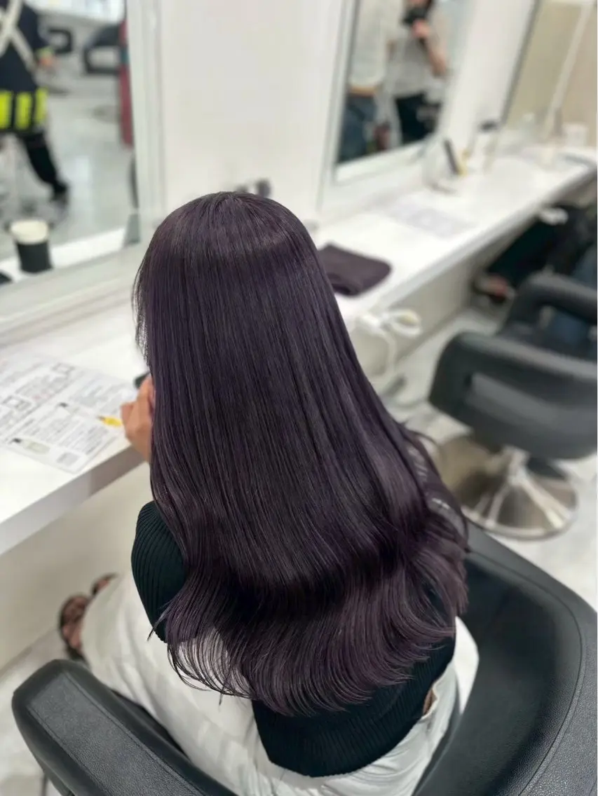 ロング カラー ヘアカラー トリートメント 🫧暖色カラー🫧/ Masaruのヘアスタイル