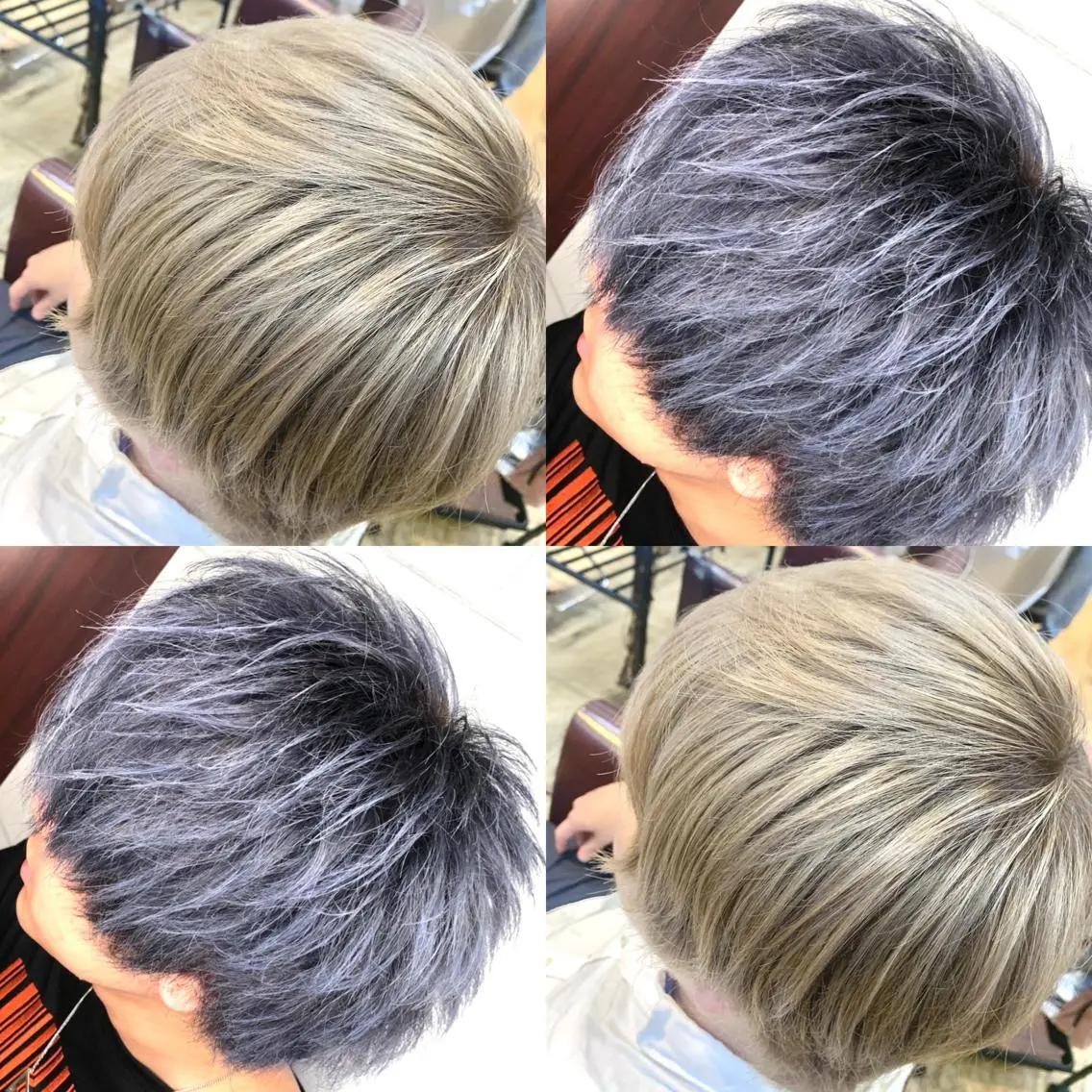 カラー メンズ メンズブリーチ メンズハイトーン ブリーチ ハイトーンカラー カット ヘアカラー VIE.ORNER 浦安店 三上真弥のヘアスタイル