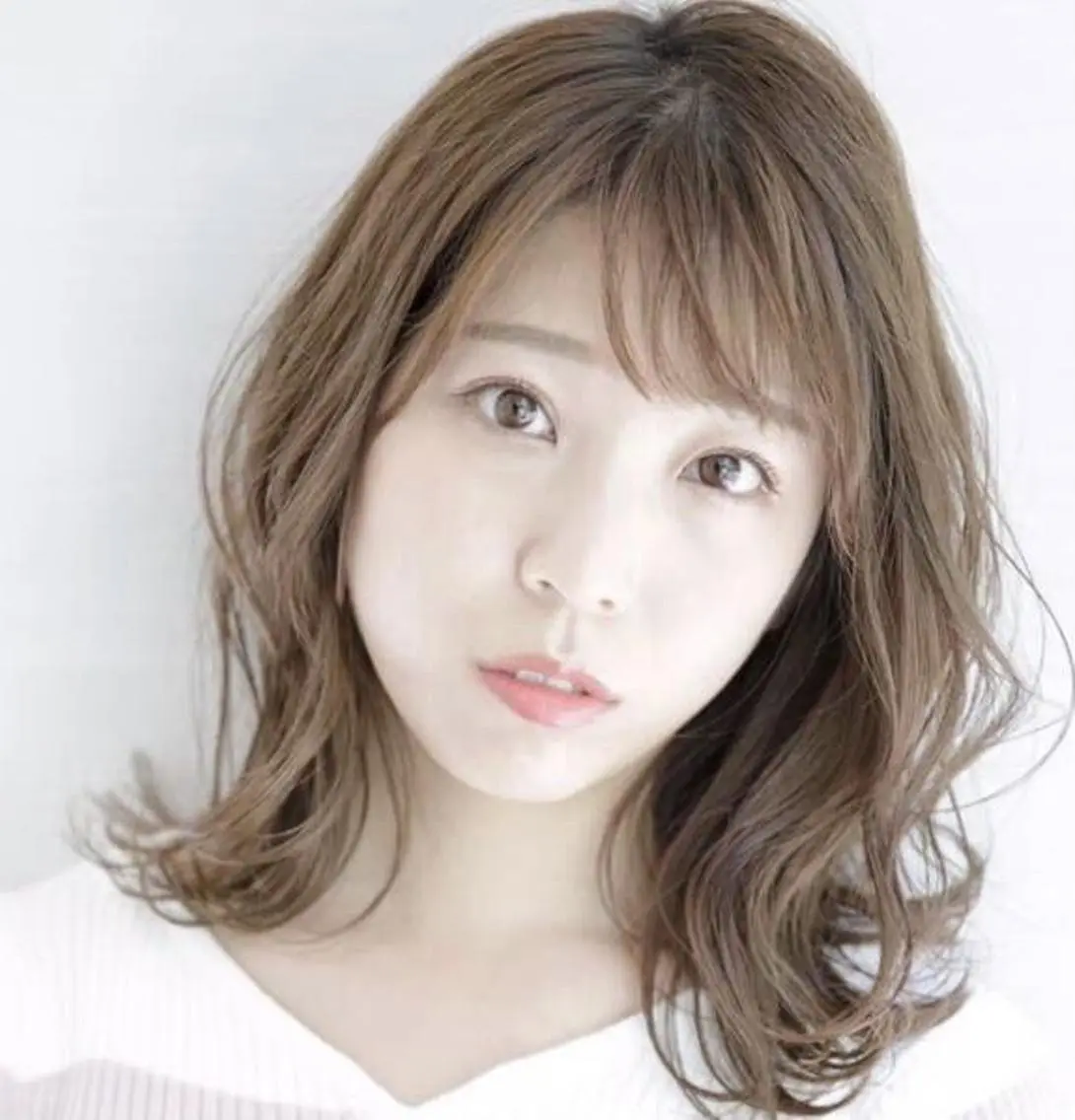 カラー ミディアム カット ヘアカラー トリートメント 似合わせカット 銀座/アライ カズヤのヘアスタイル