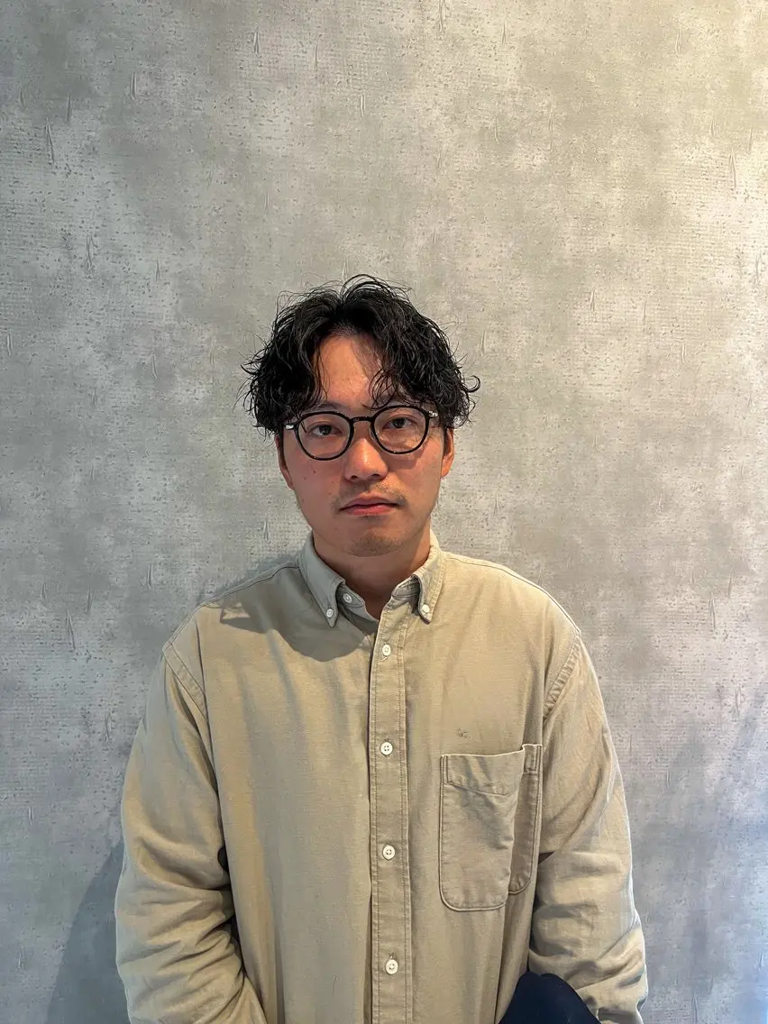 【来店時Instagramフォローで割引】メンズ限定✨カット＋デザインパーマ（波巻き、ツイスパ等）の写真