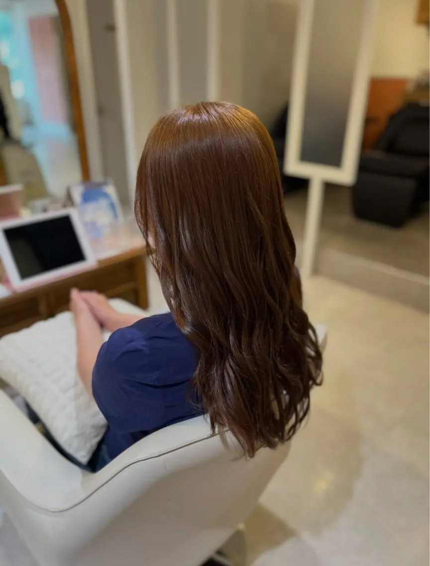 【🧸ご新規様限定🍎】ワンカラー＋艶トリートメント✨️の写真