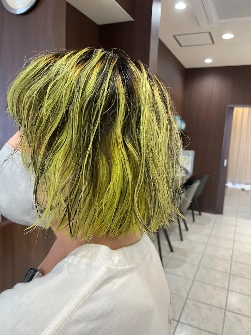 ミディアム ヘアカラー クーポン お試し価格有り！のヘアスタイル