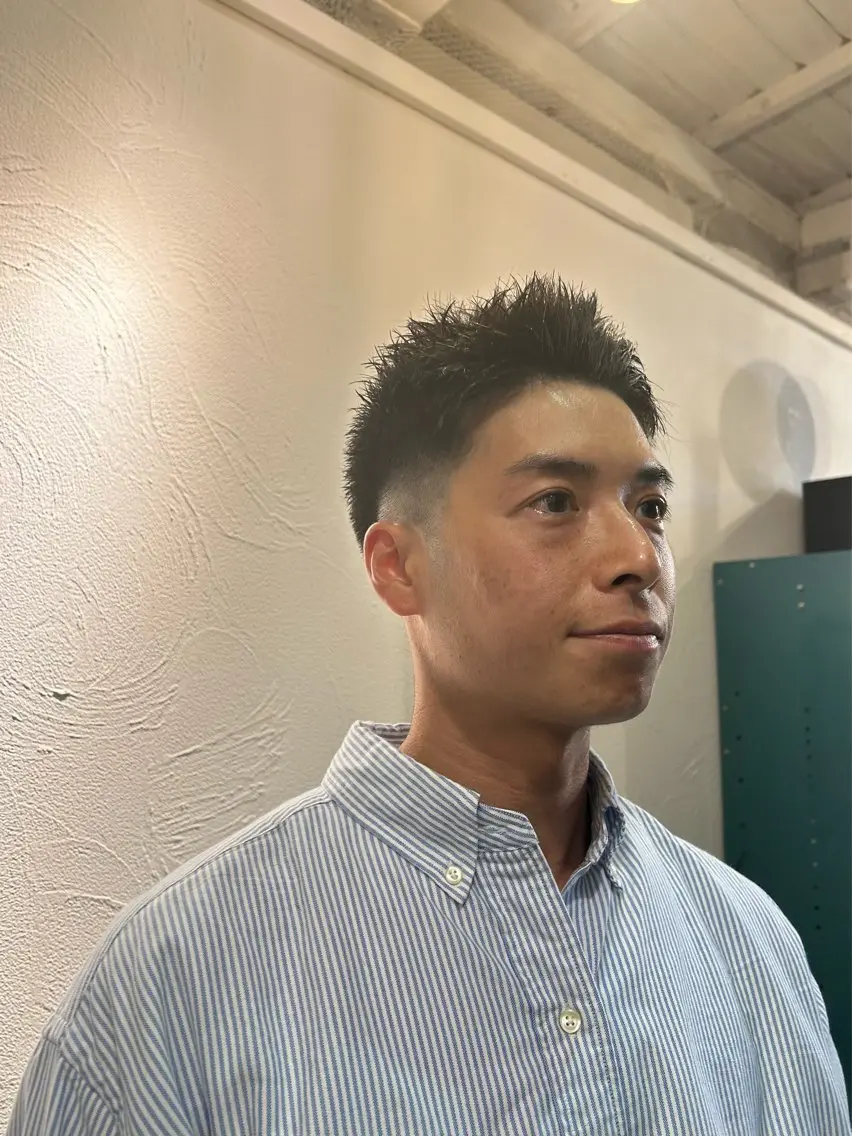 ショート カット メンズパーマ特化 伊藤祐一のヘアスタイル