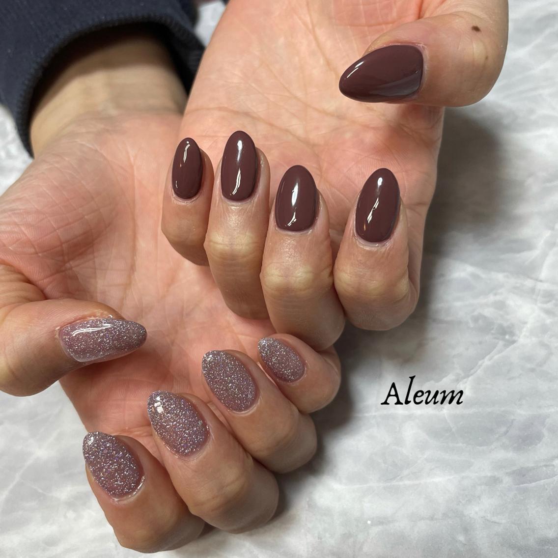 ネイル フラッシュネイル ハンドネイル Nail Salon Aleumのネイルデザイン