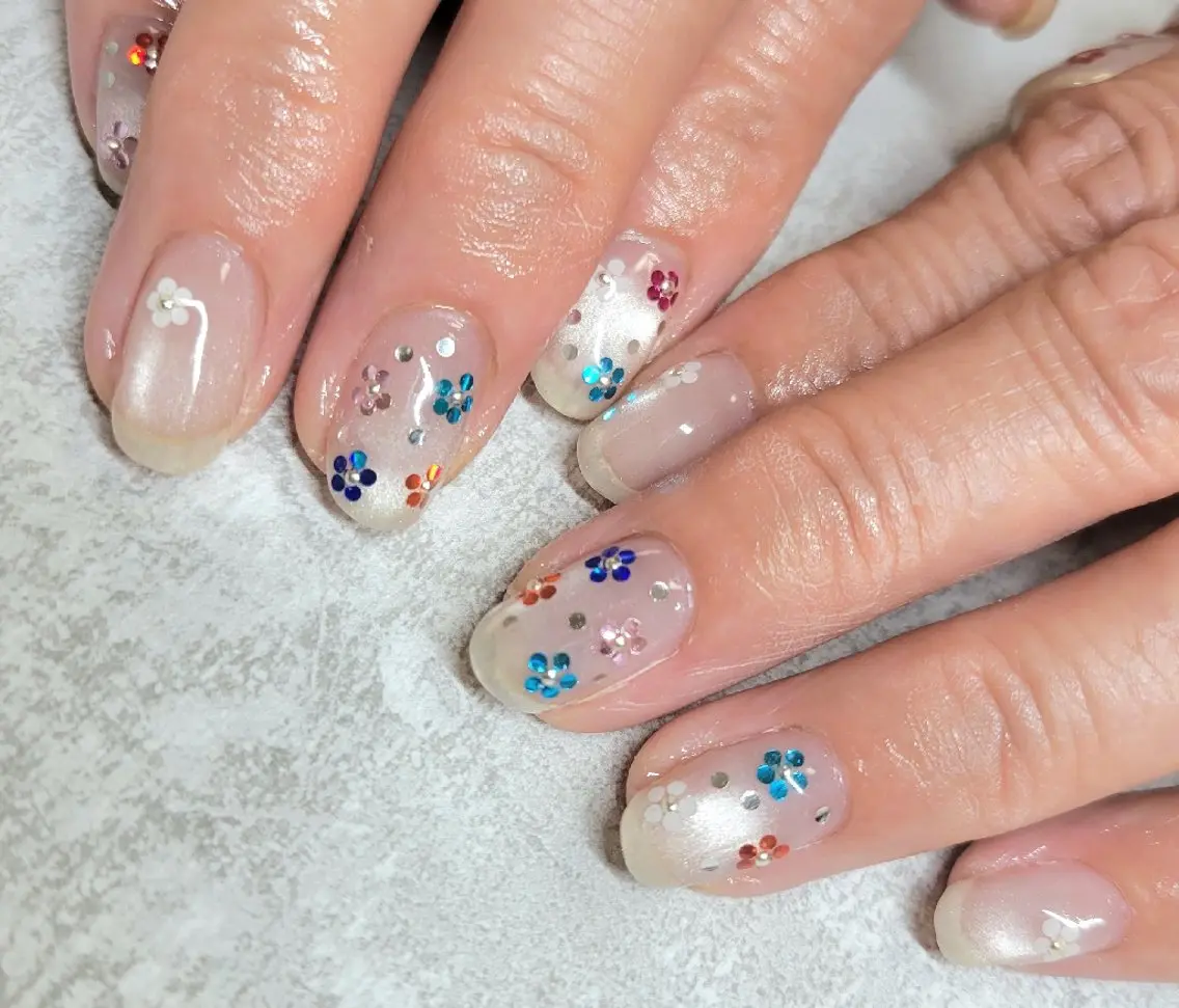 ネイル ハンドネイル nail room  eu.  Hiroeのネイルデザイン