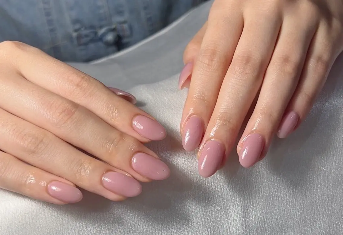 ネイル ジェルネイル 韓国ネイル マグネットネイル ワンホンネイル ハンドネイル Sunset Nail 柏のネイルデザイン