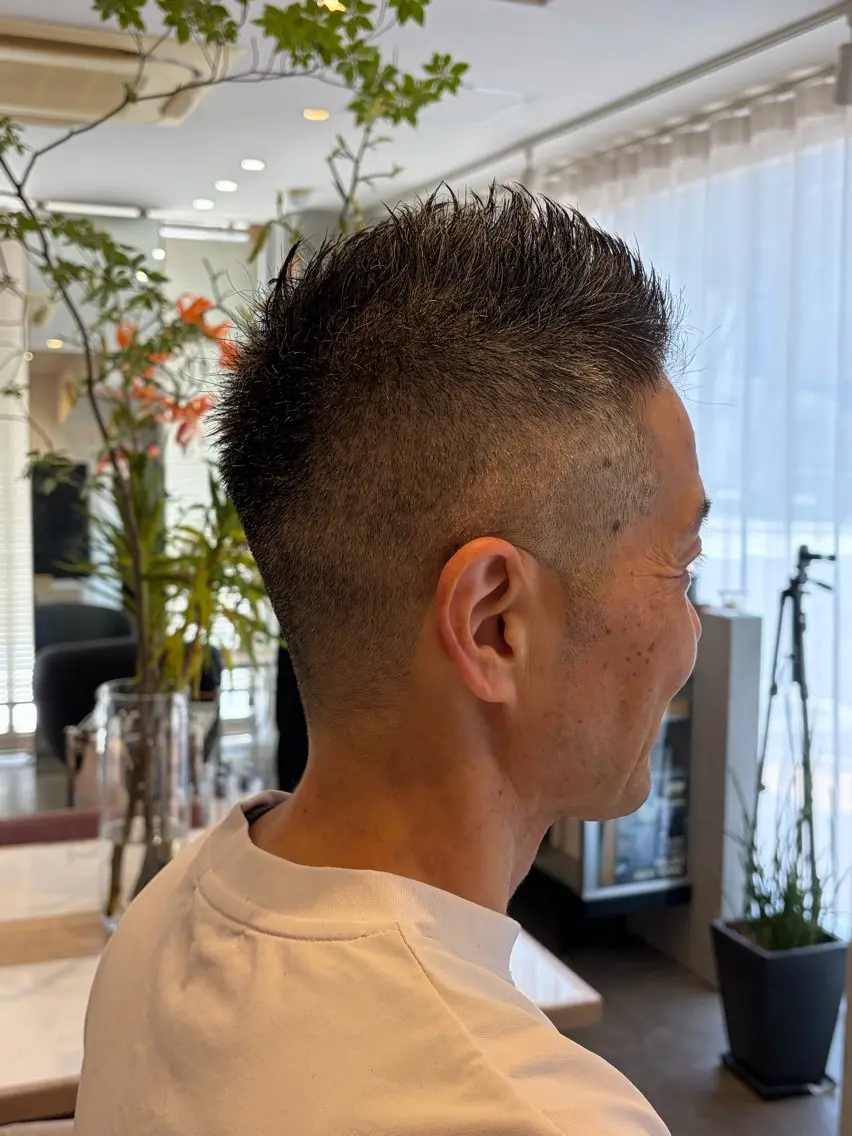 ショート カット ヘッドスパ 坂田 睦月のヘアスタイル