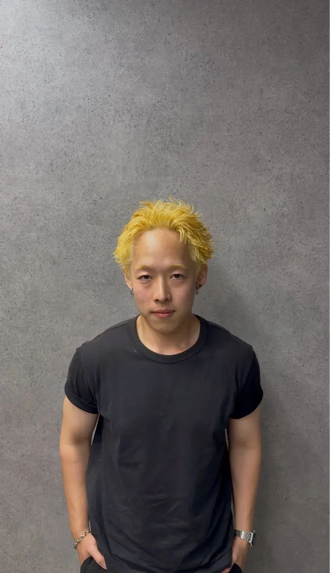 ショート メンズ カット 小田桐 蓮のヘアスタイル