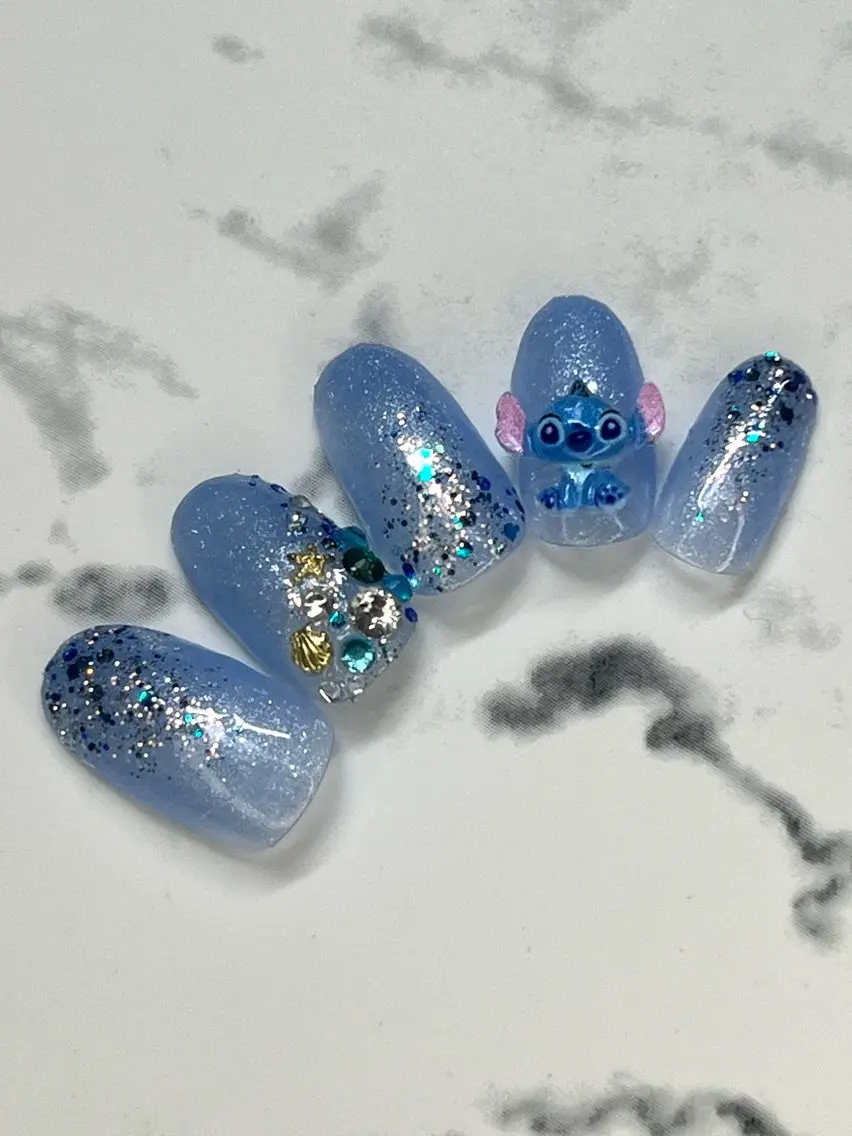 大人気✨スティッチネイル🫧💗※数量限定の写真