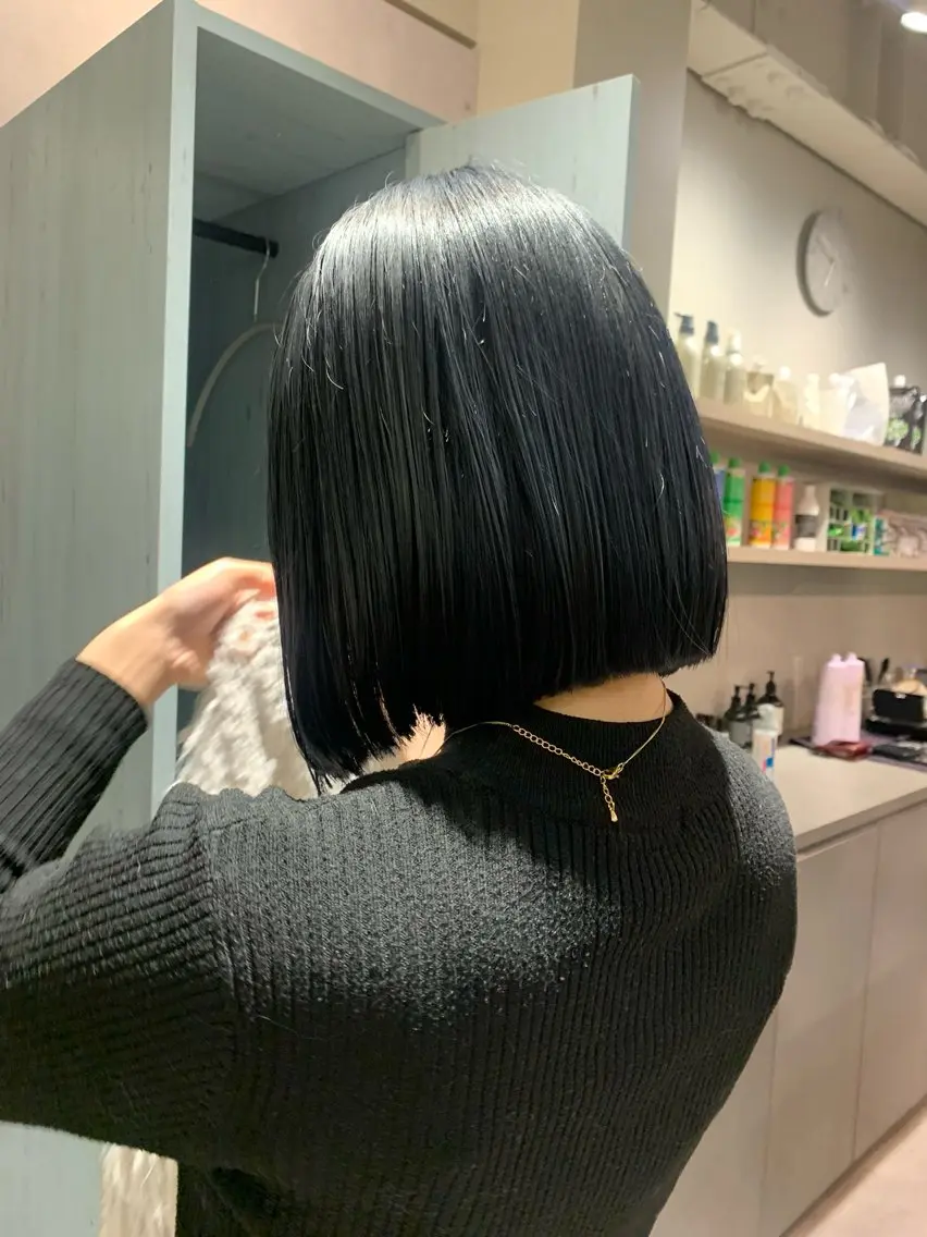 ショート カット ヘアカラー トリートメント 【髪質改善🌿】木本 志歩のヘアスタイル