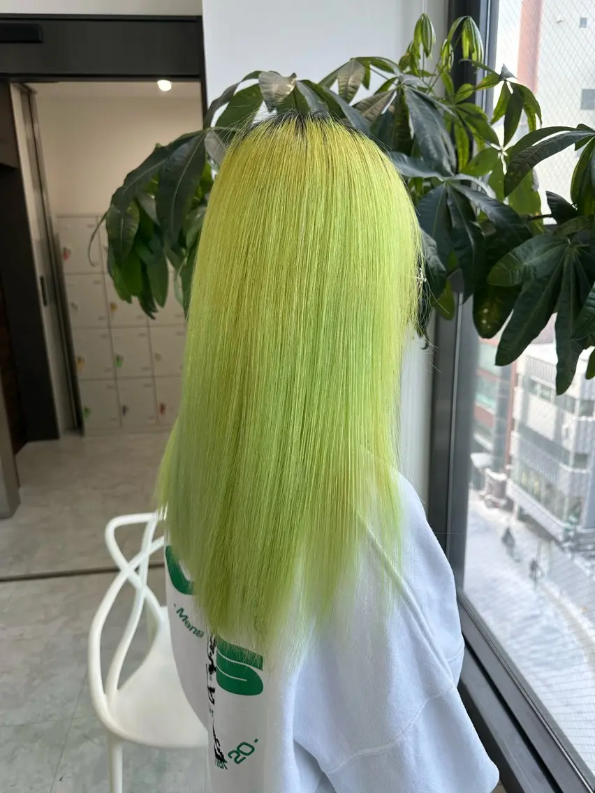 ロング カラー ヘアアレンジ メンズ ヘアカラー トリートメント ヘッドスパ ヘアセット 🌈トレンドヘア 🌈WATARU🌈のヘアスタイル