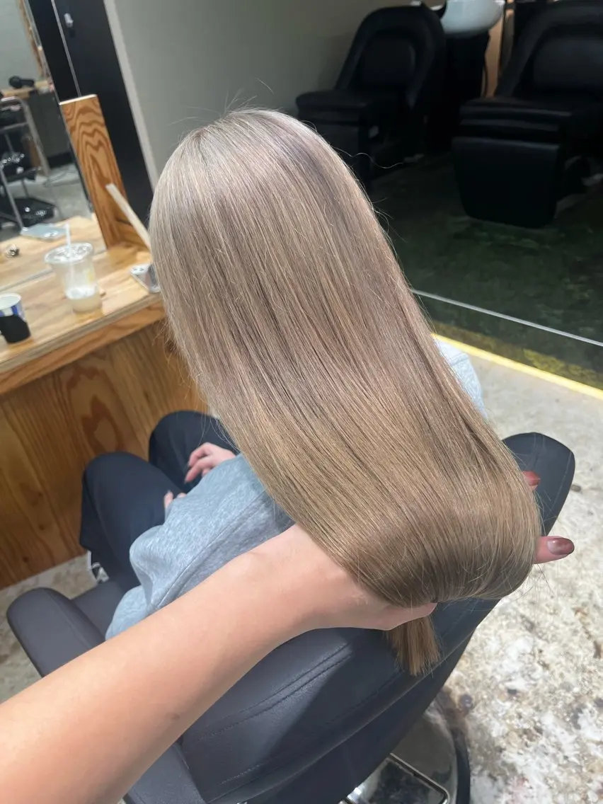 セミロング ヘアカラー トリートメント 🏅EIGHT難波/ 【店長】タモツのヘアスタイル