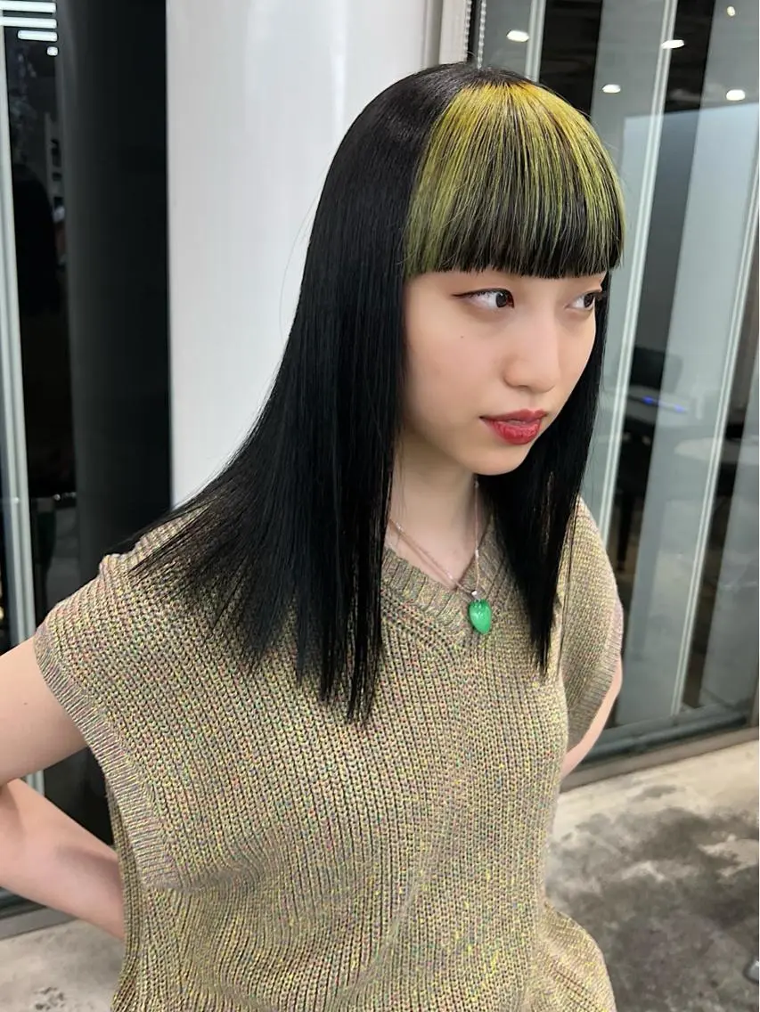 ✨🤍個性が欲しい方🤍✨インナーカラー+2STEPトリートメント (フェイスフレーミング可)の写真