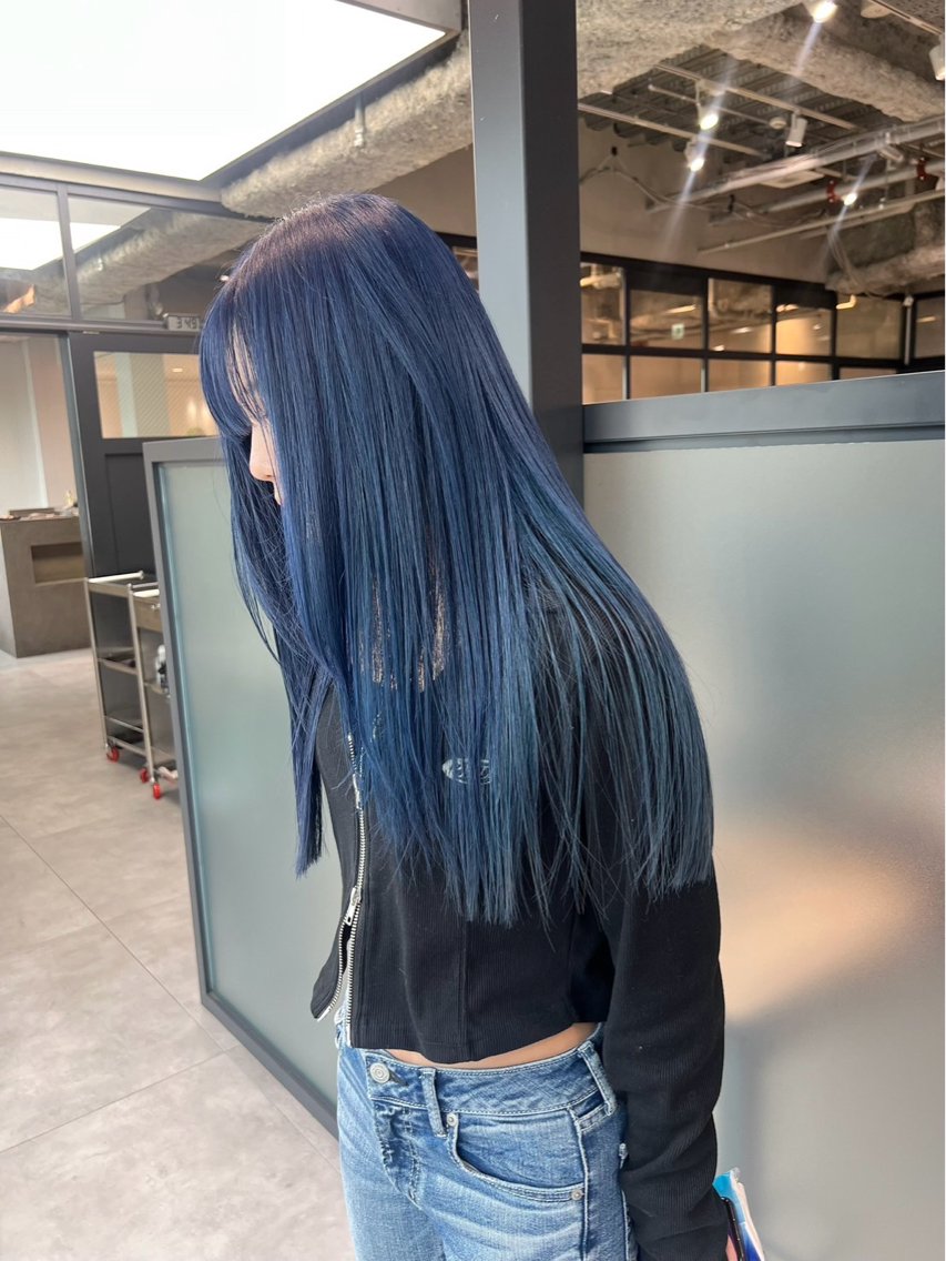 カラー ハイトーンカラー ヘアカラー miyu ブリーチカラーのヘアスタイル