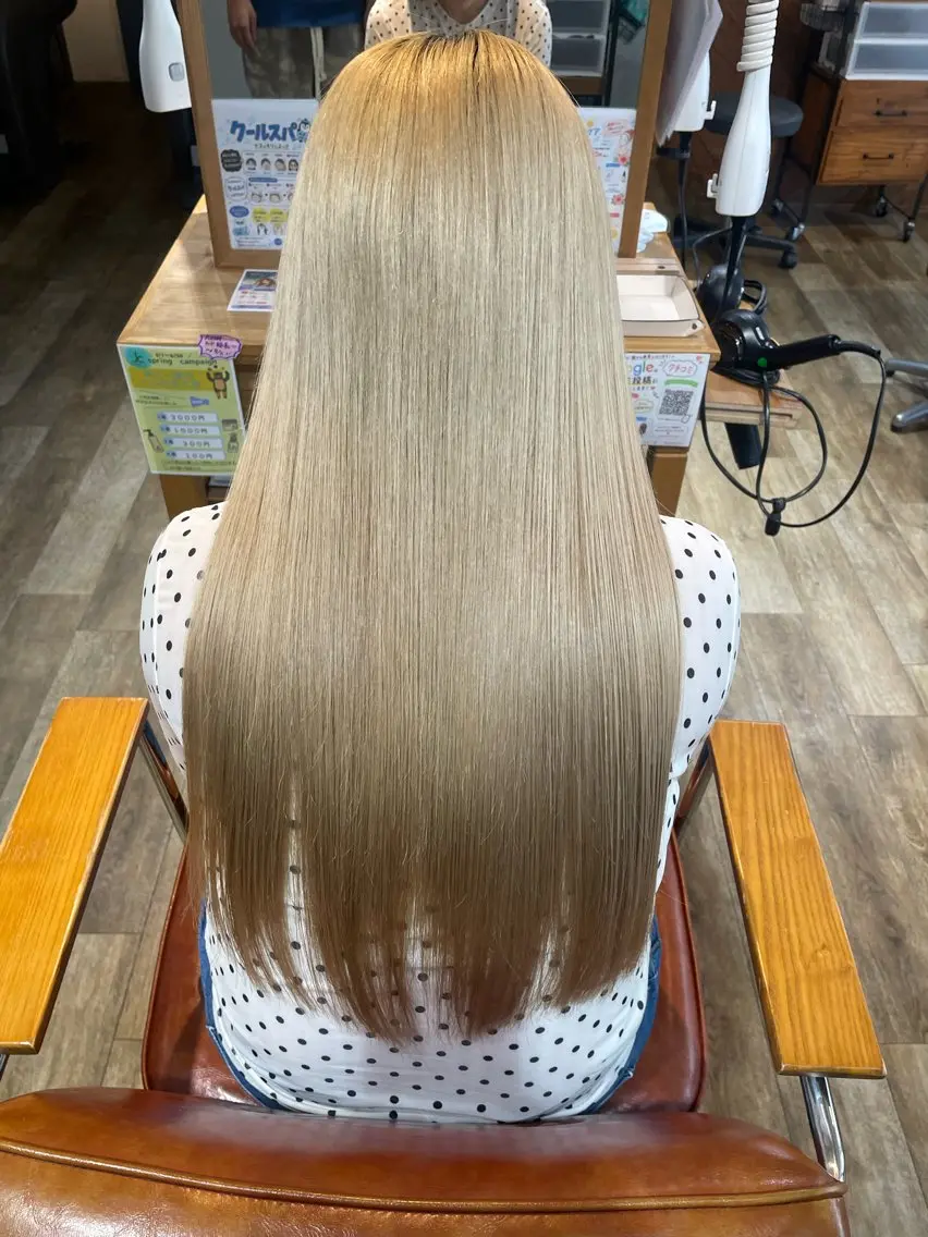 ロング トリートメント 梅地 湊太/カラーモデルのヘアスタイル