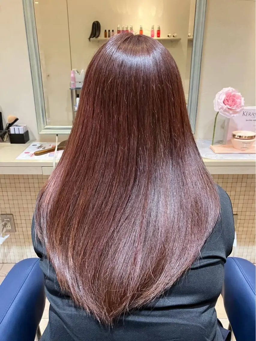毛髪内部補強プレトワカラー+トリートメント（シャンプーブロー込み）の写真