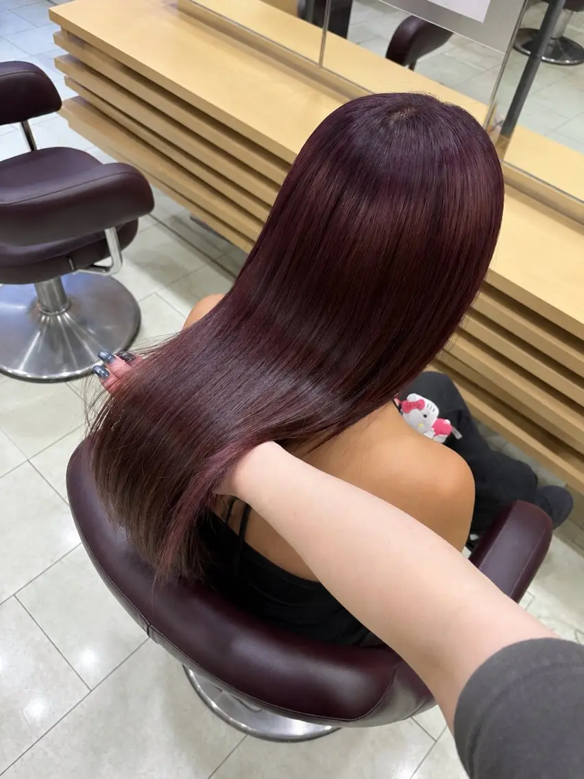 ロング カラー sakura🎀/ ハイトーン/カラーのヘアスタイル