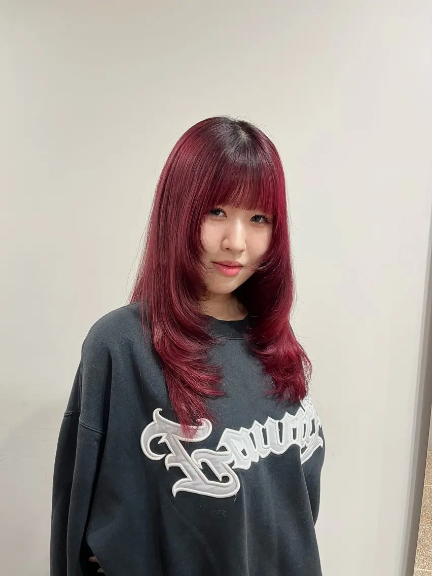 ロング 🐰カラーモデル🐰 mihoのヘアスタイル