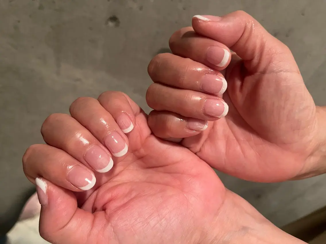 ネイル フレンチネイル ハンドネイル DariL Ayaのネイルデザイン