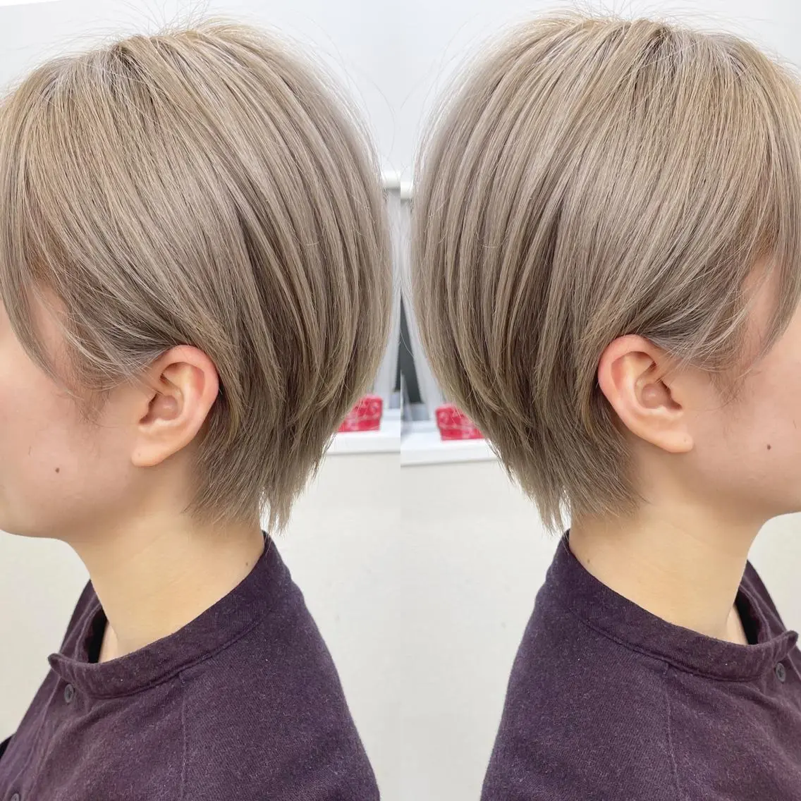 ショート ショートボブ ハンサムショート ボブ ショートヘア H (エイチ) 烏丸御池店のヘアスタイル