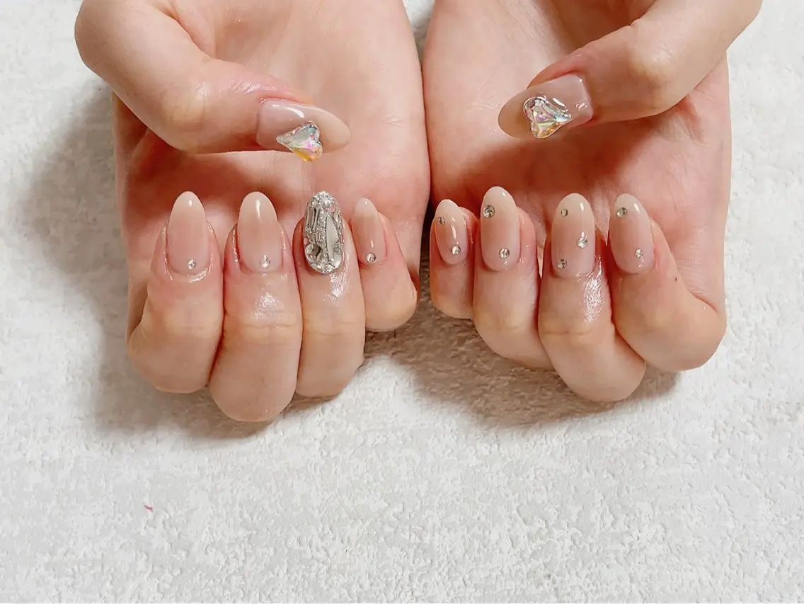 ネイル チークネイル フットネイル ジェルネイル キラキラネイル メンズネイル kiki nail たまプラーザのネイルデザイン