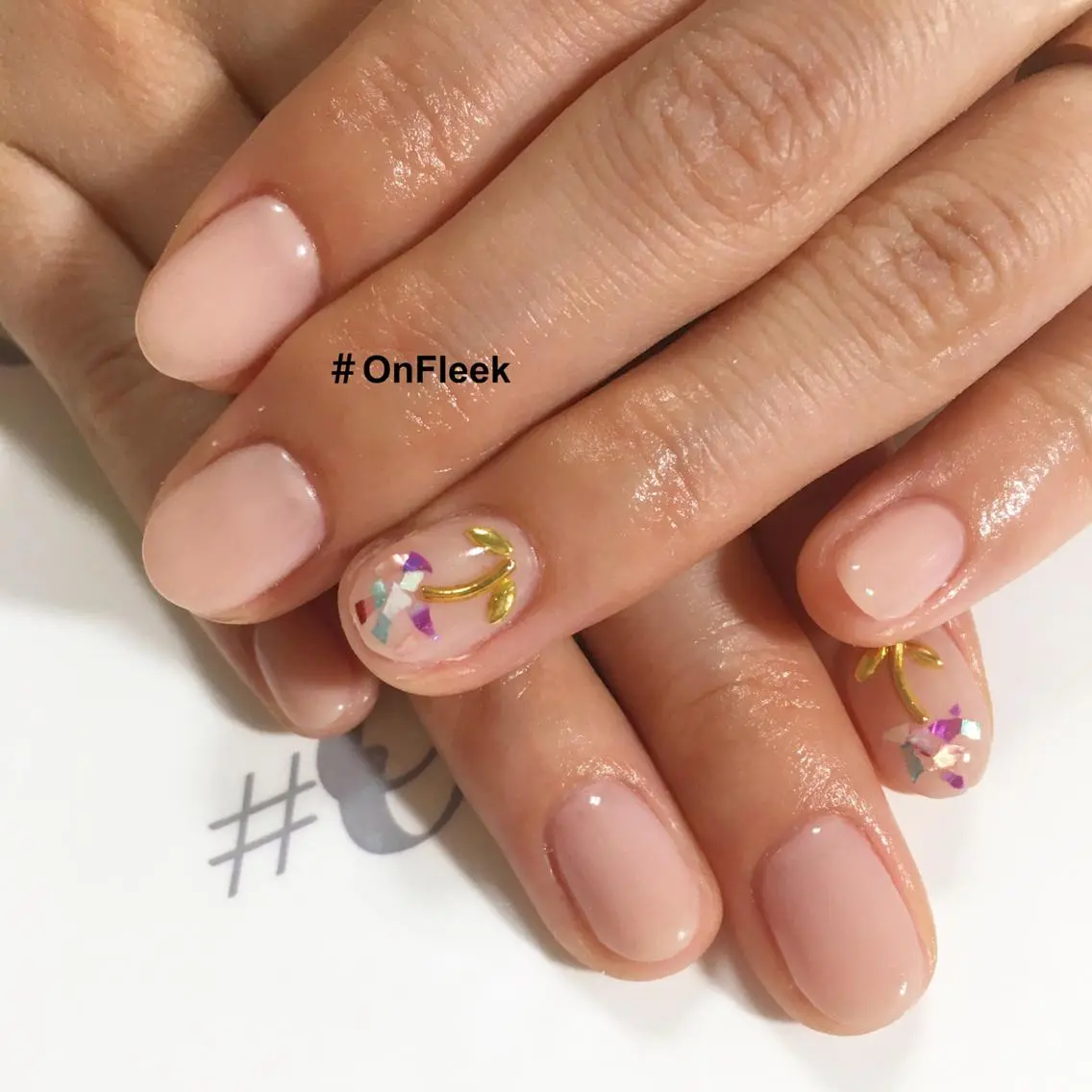 ネイル ハンドネイル NailSalon ＃OnFleekのネイルデザイン