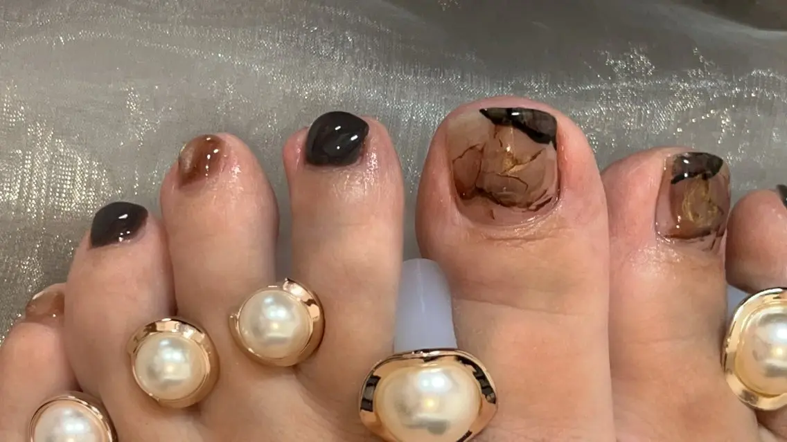 ネイル フットネイル rii .eye/nailのネイルデザイン
